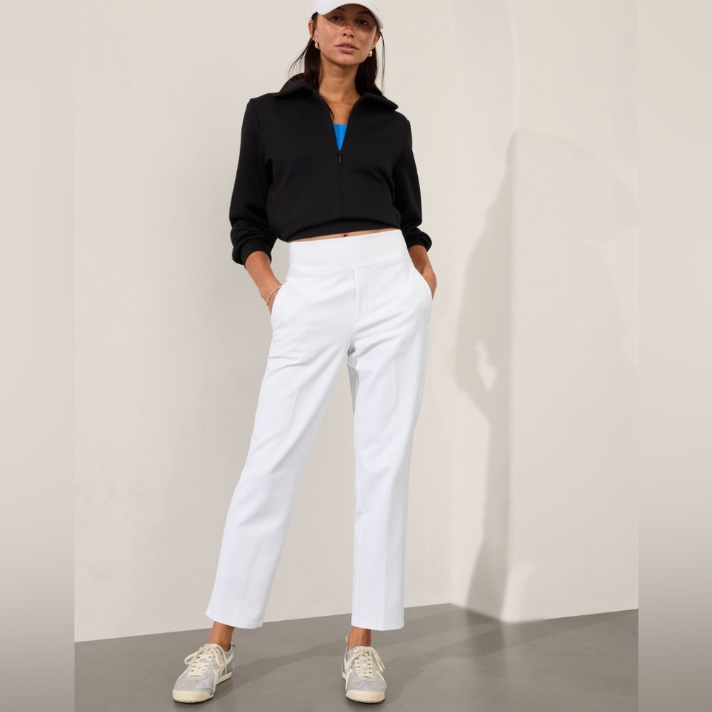NWT Athleta Endless Pant. Bright White Size 2
